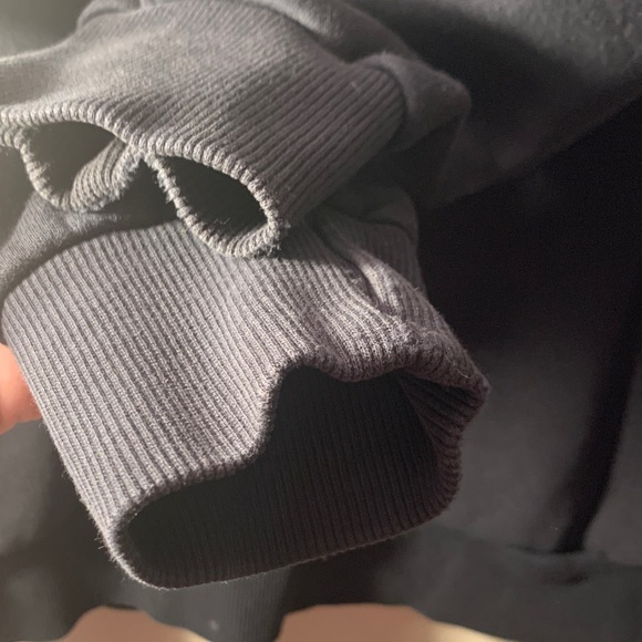 Spiritual Gangster Black Hoodie with Gold Lettering - Picture 4 of 6